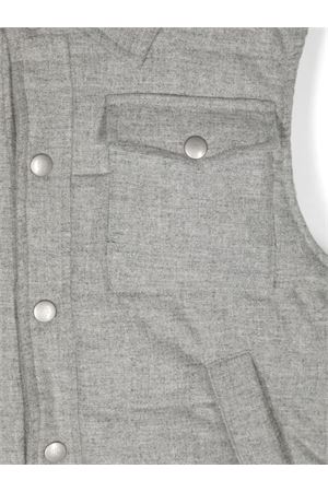 gilet in cotone grigio ELEVENTY KIDS | EV2P92I0105904AV